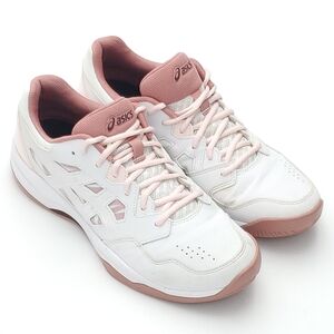 Asics Gel-Renma Sneakers White/Sakuragai Pickleball Athletic Shoes Womens 11.5